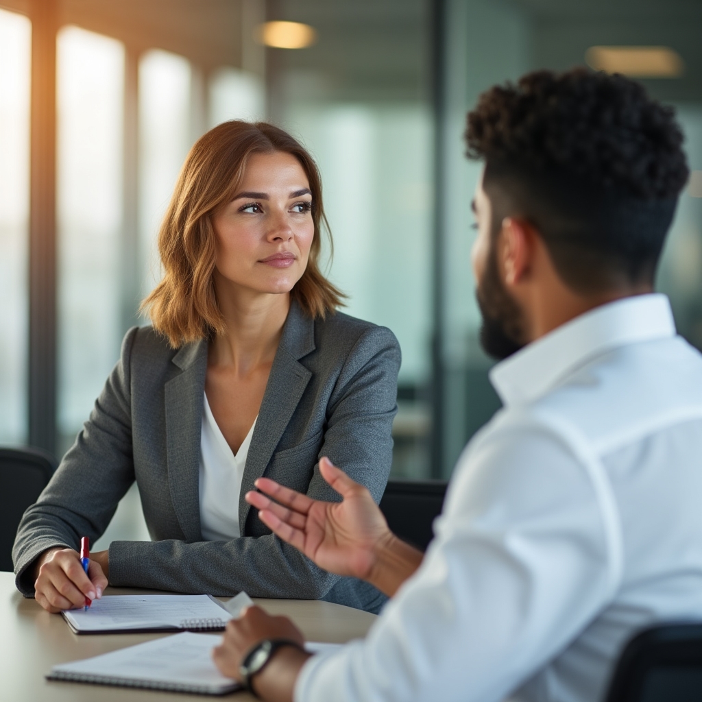 Conversație de feedback la locul de muncă