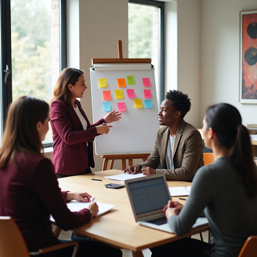 Sesiune de motivare a echipei